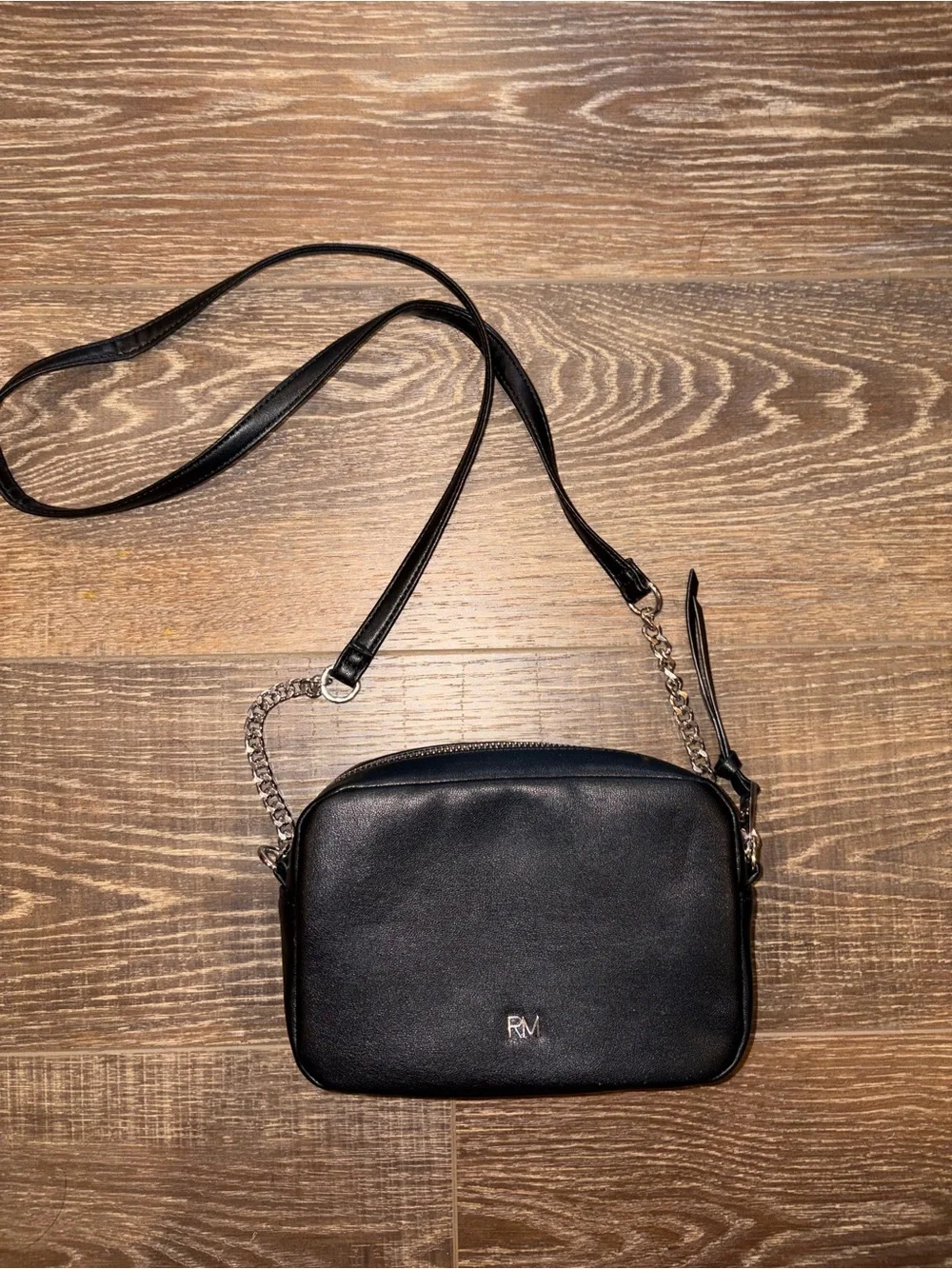 Rebecca Minkoff Black Quilted Crossbody with Stud Detail